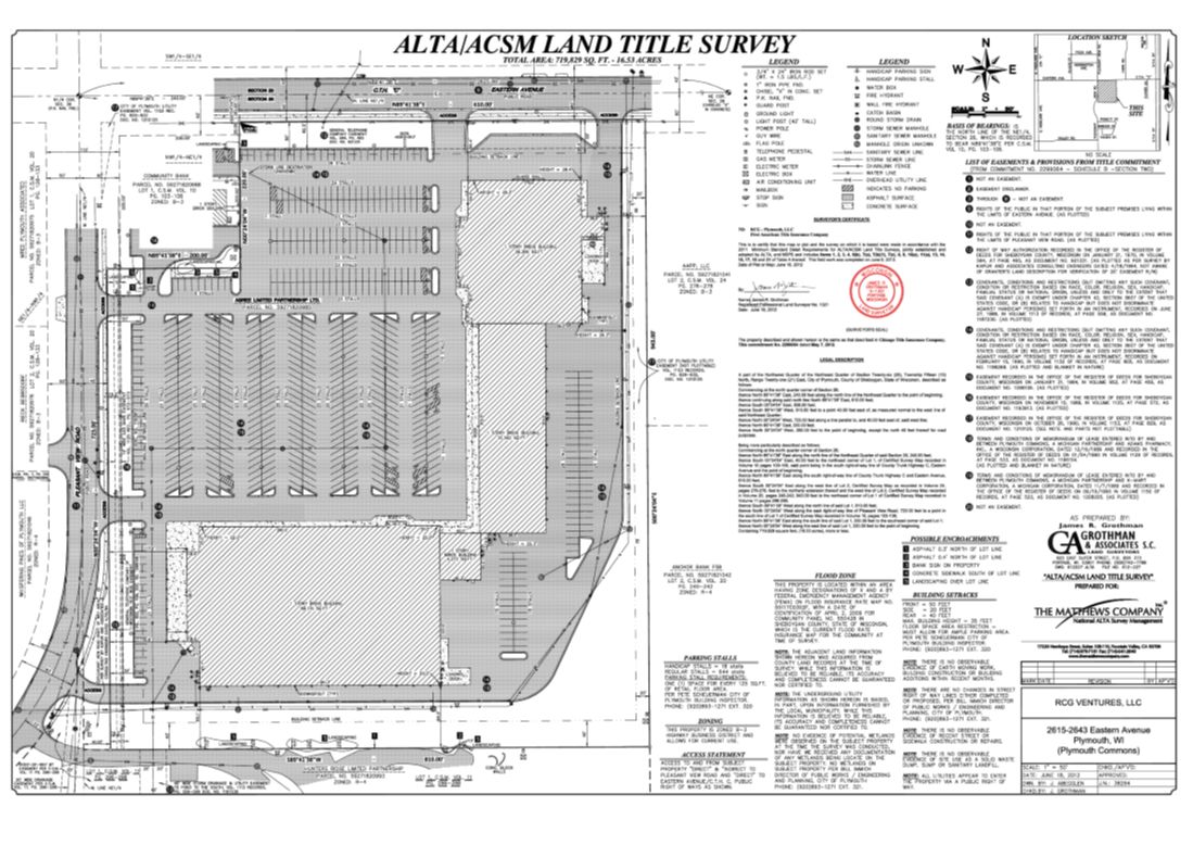 Plymouth Commons: 2615-2643 Eastern Avenue, Plymouth, WI 53073